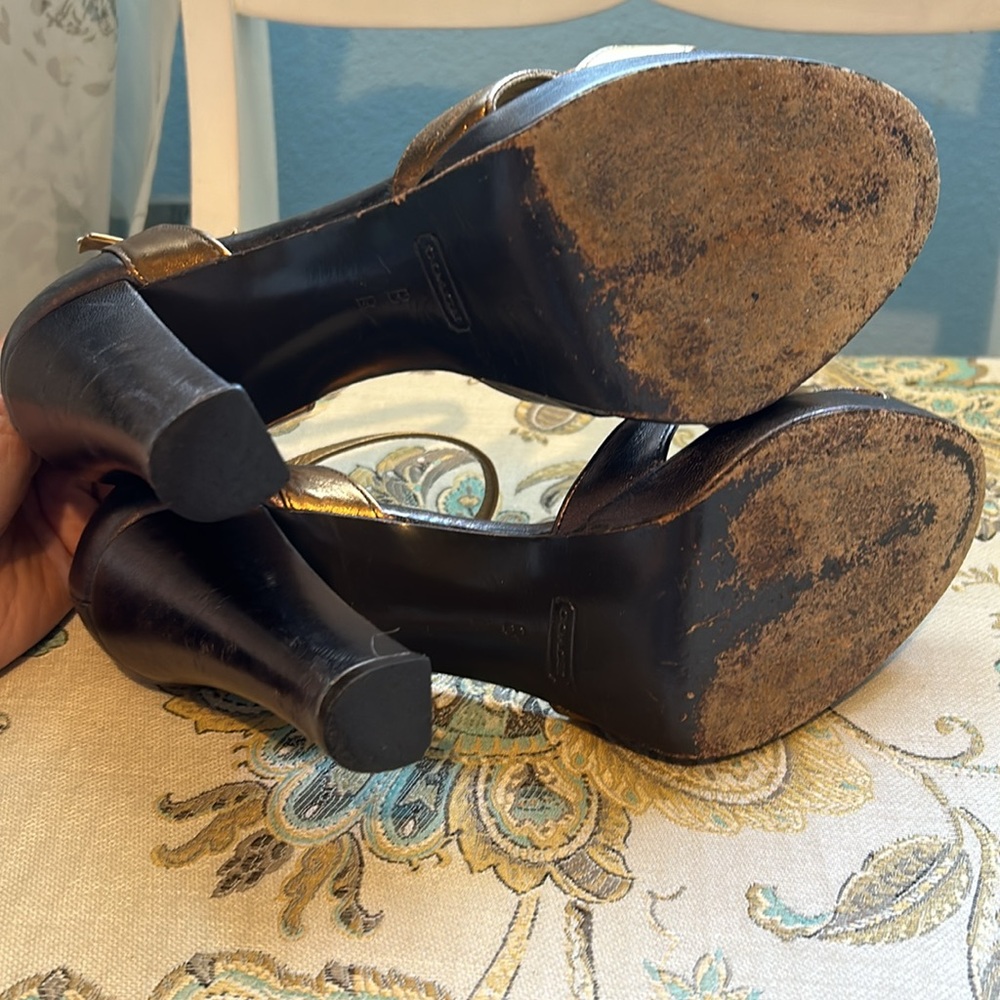 Vintage Coach Shoes Sz 8 - Picture 5 of 10